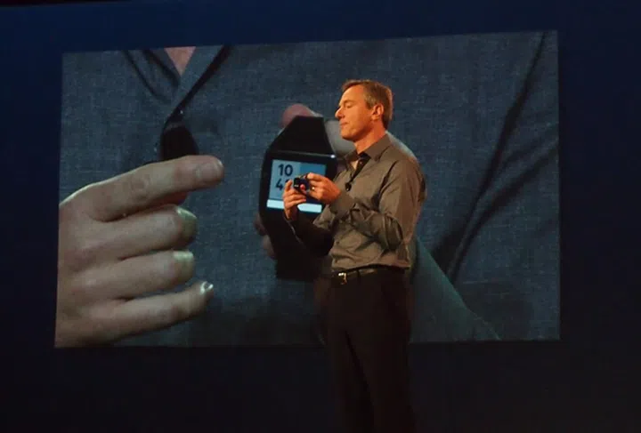 Paul Jacobs, Chairman and CEO of Qualcomm announced the Toq smartwatch at its annual Uplinq Conference.