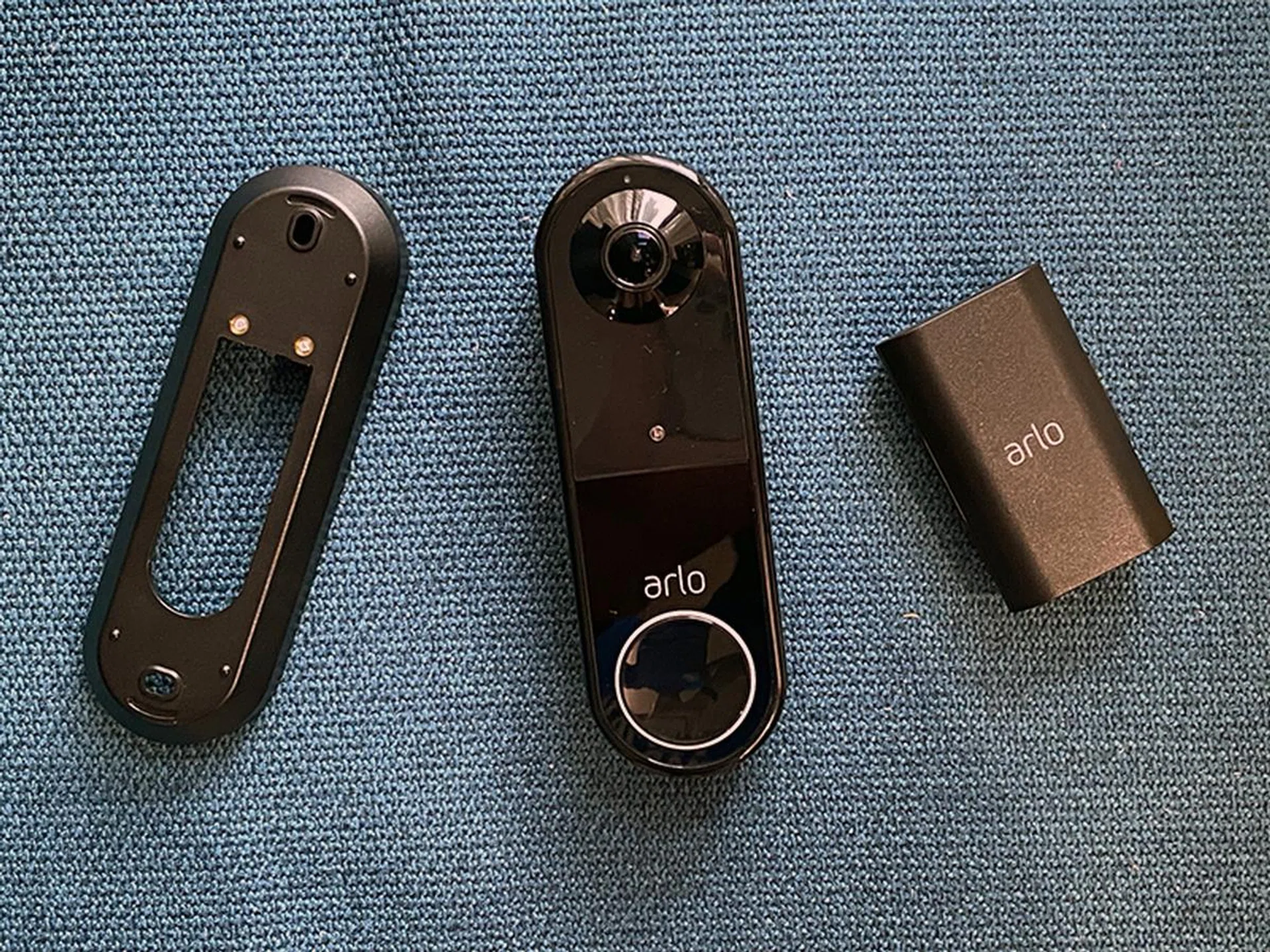 The video doorbell comes in three parts that are easy to put together, including a removable battery, but you'll still need to do some drilling to get it onto the wall.