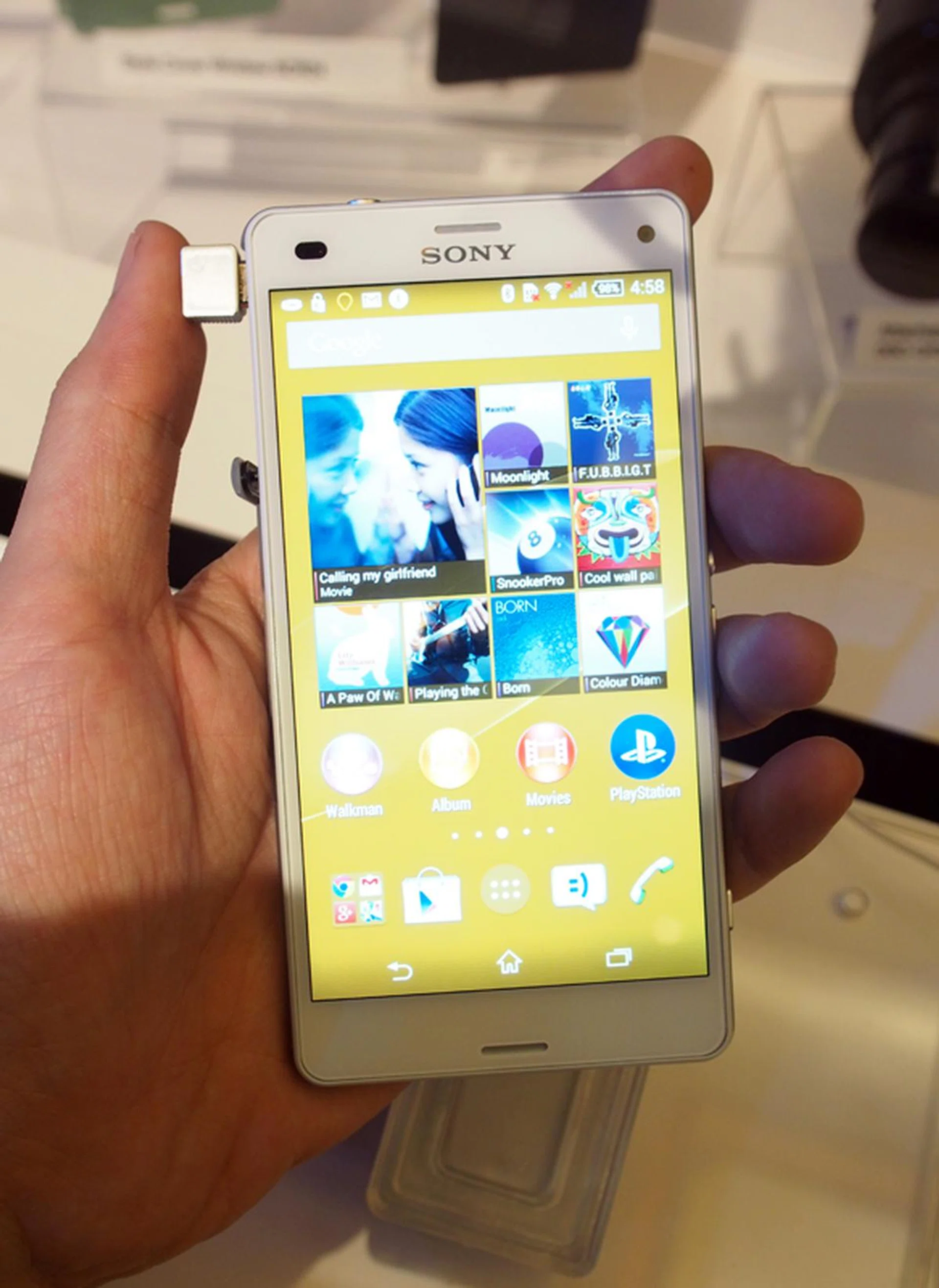 The Z3 compact is ideal for those who prefer smaller phones.