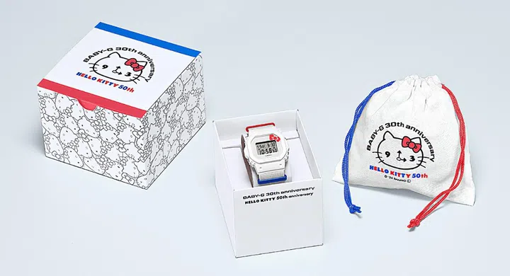 Casio celebrates the 50th anniversary of Hello Kitty with a