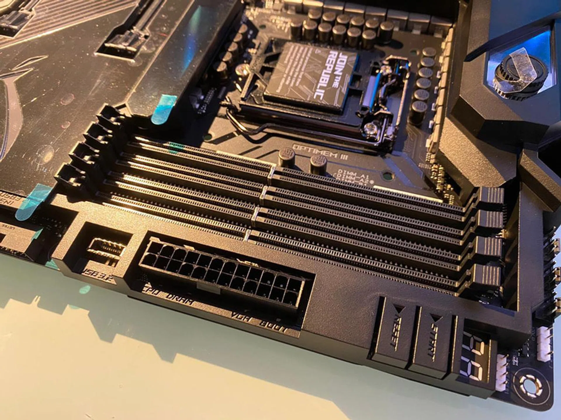 The board is built for overclocking as much as it is for performance.