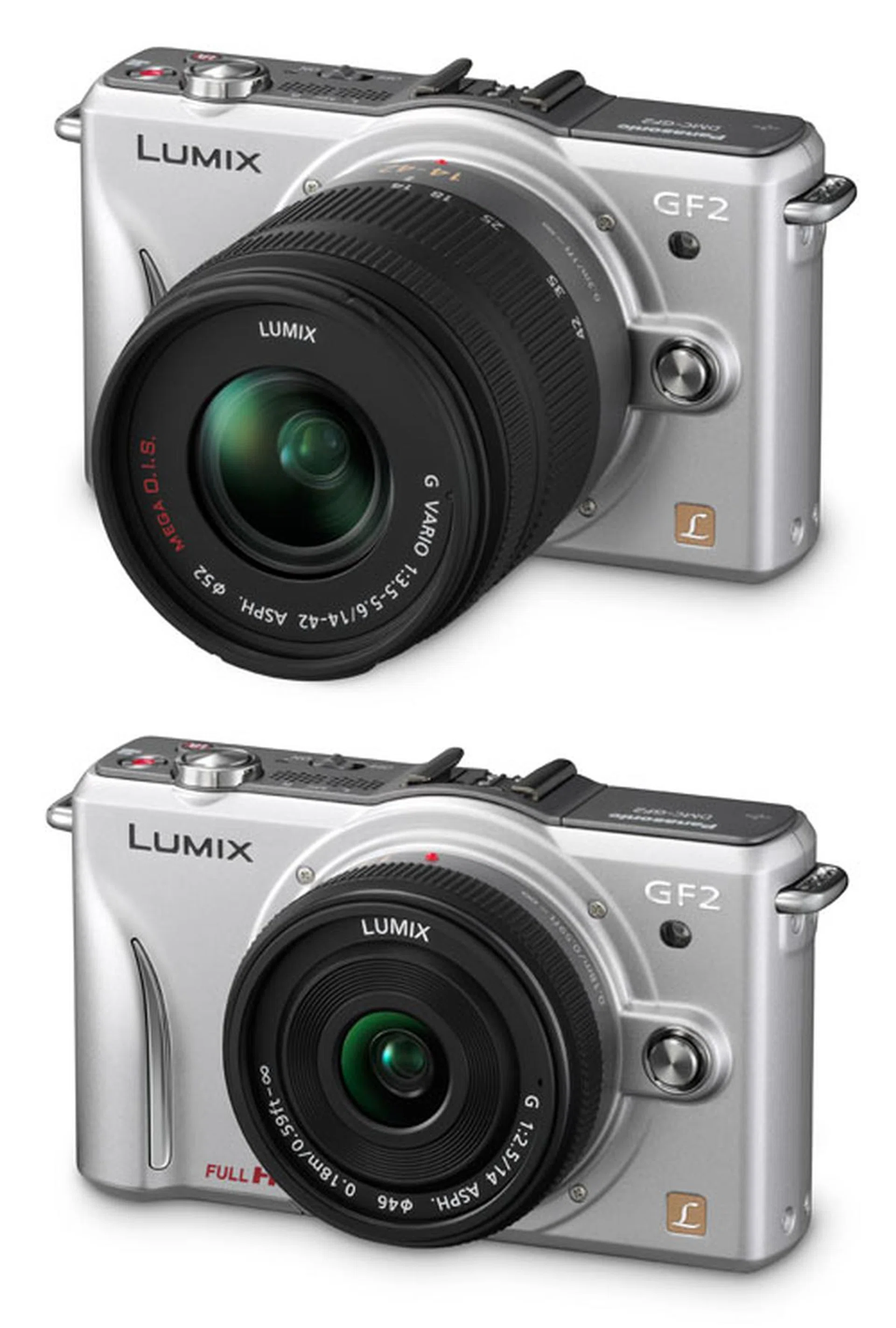 Check it out - which makes you want to buy more? The GF2 with the 14-42mm kit lens (above) or the 14mm pancake lens (below)?