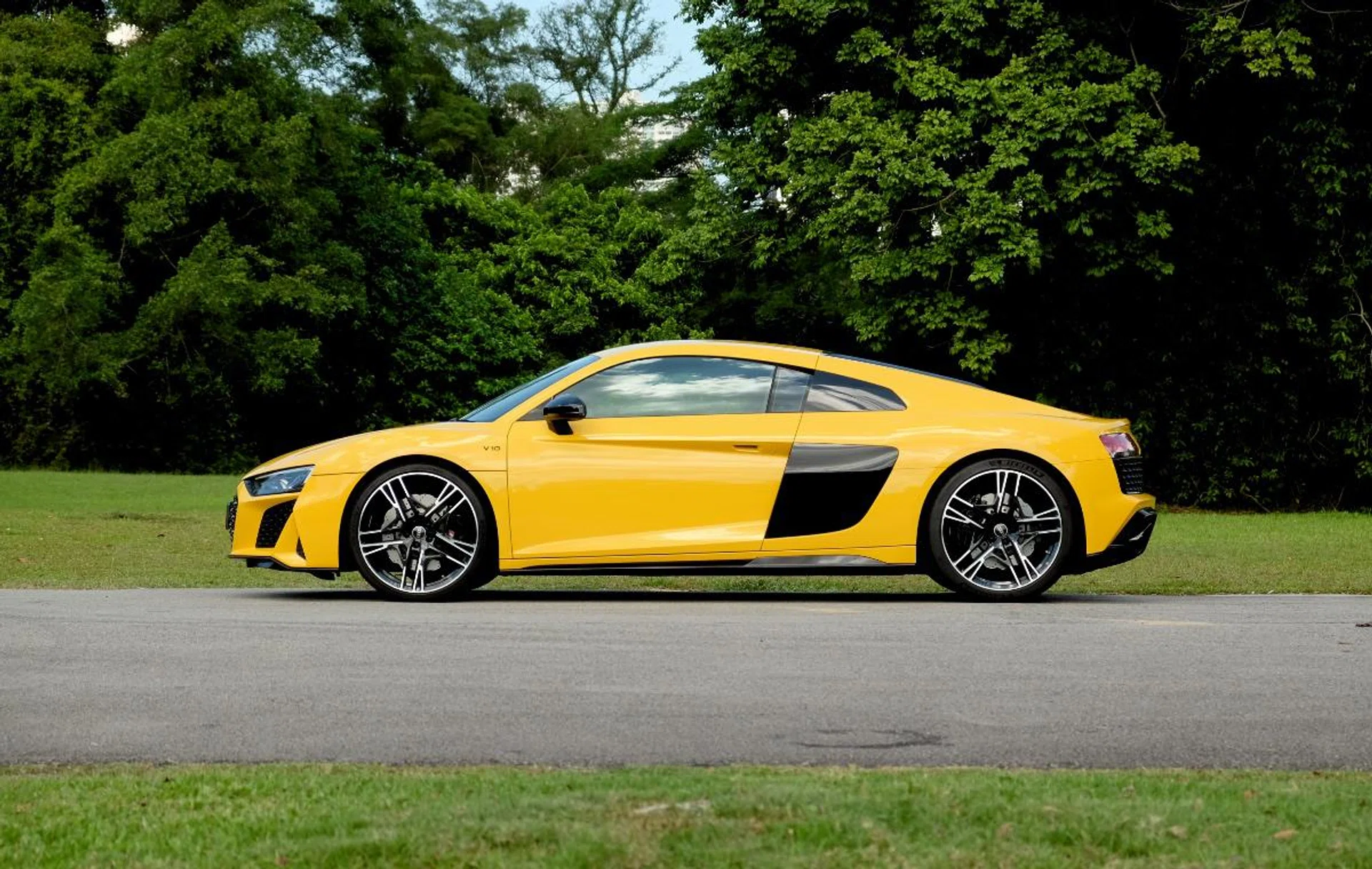 It may look low but ground clearance is sufficient. I didn't have any issues with carparks.