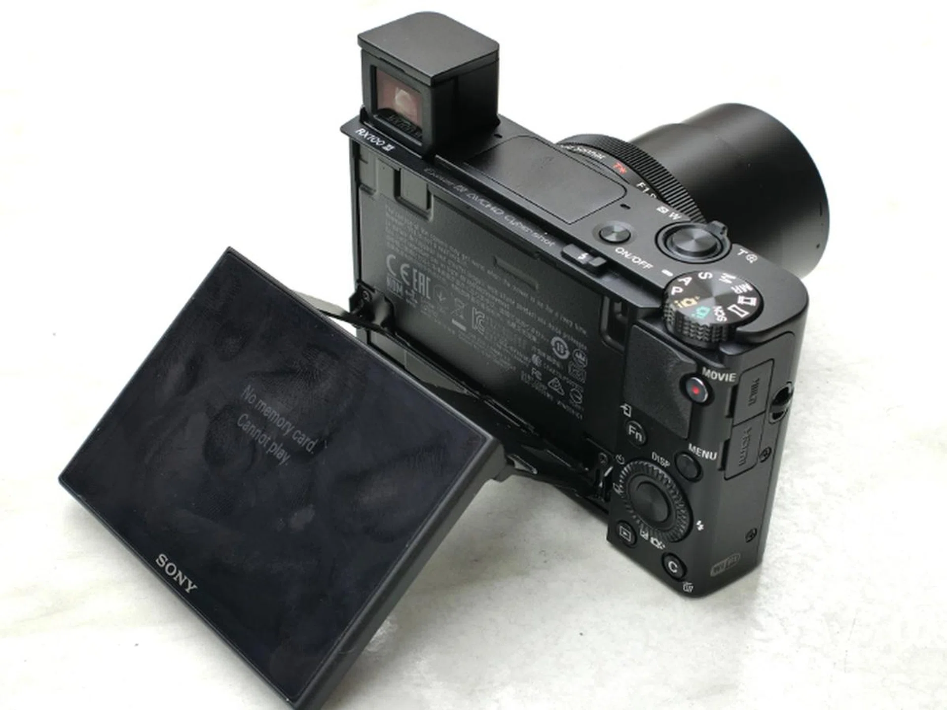 The rear display can now be flipped up to 180 degrees to make it easier to take selfies. 