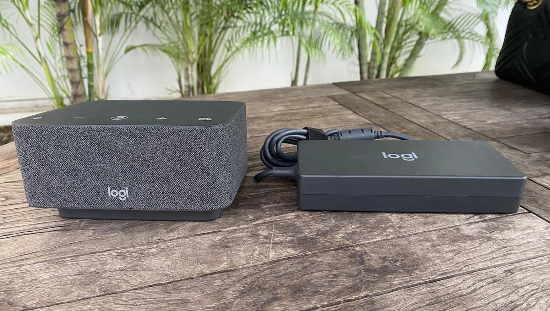 The Dock's power brick takes up almost as much footprint as the Dock itself. 