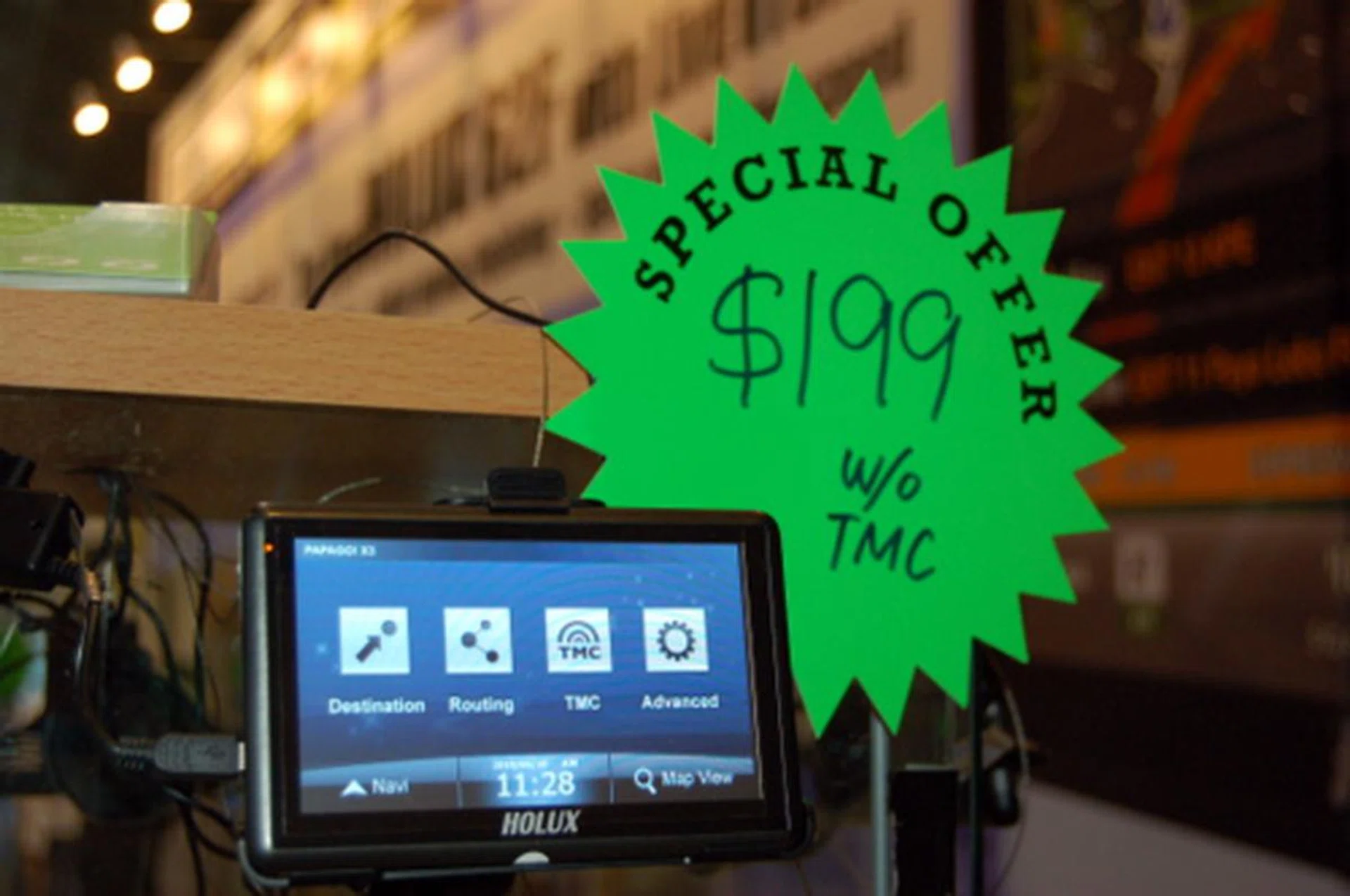 We must admit the 62F's iPhone-like interface is quite impressive. If you don't need traffic updates, the price drops to $199. But hurry, as it's limited to 20 units each at 12pm, 3pm, 6pm and 9pm.