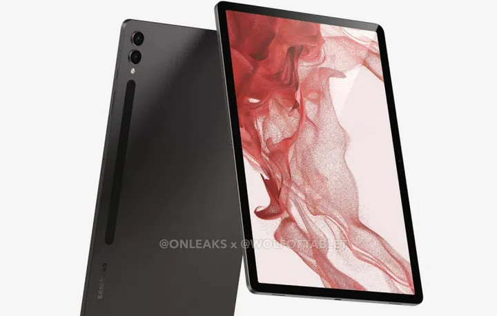 Purported renders and specs of Samsung Galaxy Tab S9+ and S9 Ultra ...
