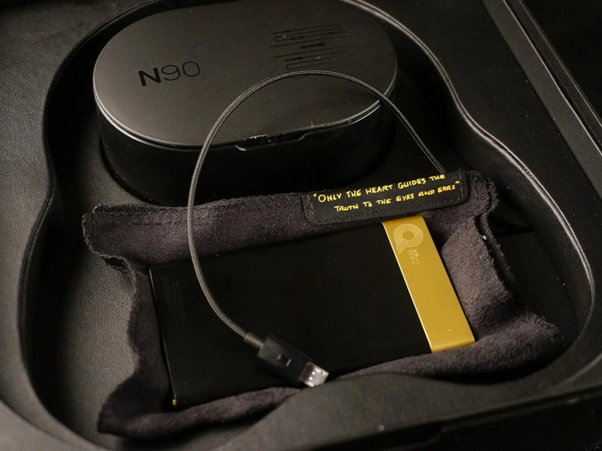 Yes, you can charge these headphones from within the case itself!