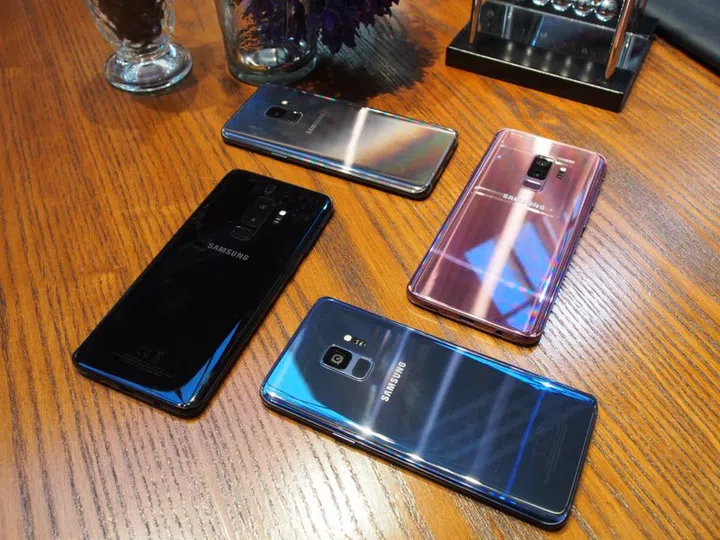 The Galaxy S9 launched in four different colors.