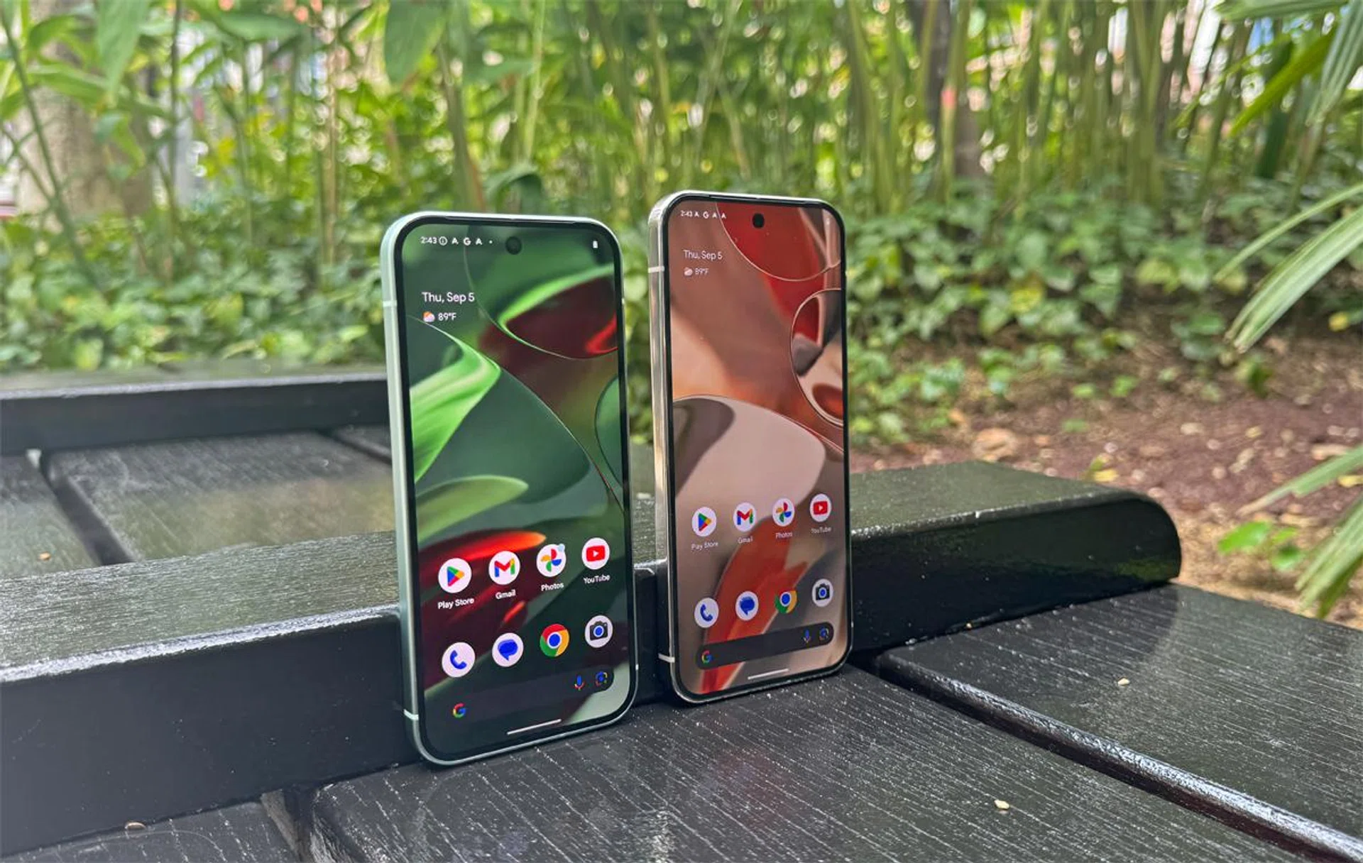 (L to R): Google Pixel 9, Google Pixel 9 Pro XL. Photo: HWZ.