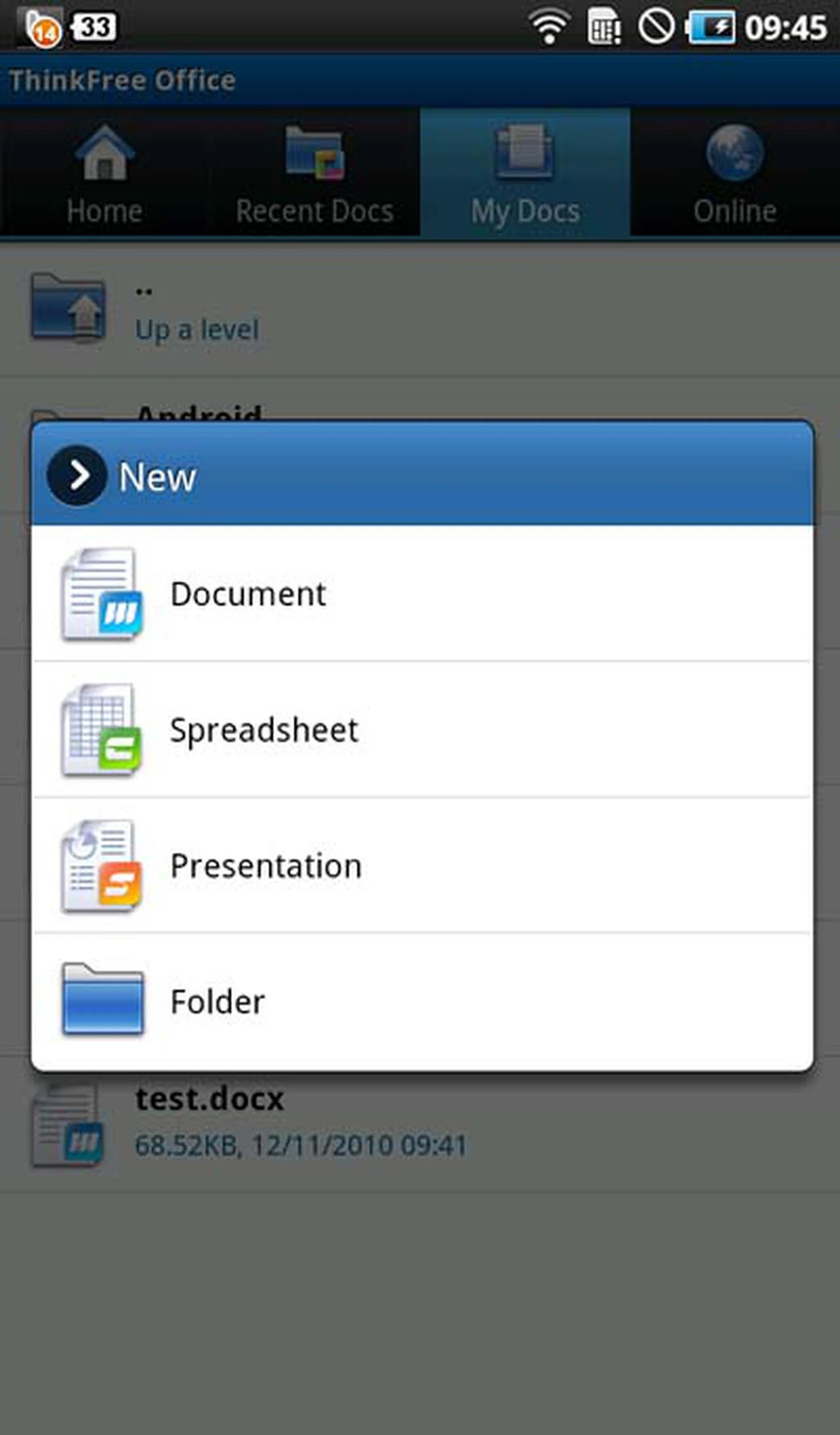 You can also create documents on the fly, like...