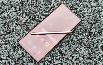 The Samsung Galaxy Note20 Ultra.