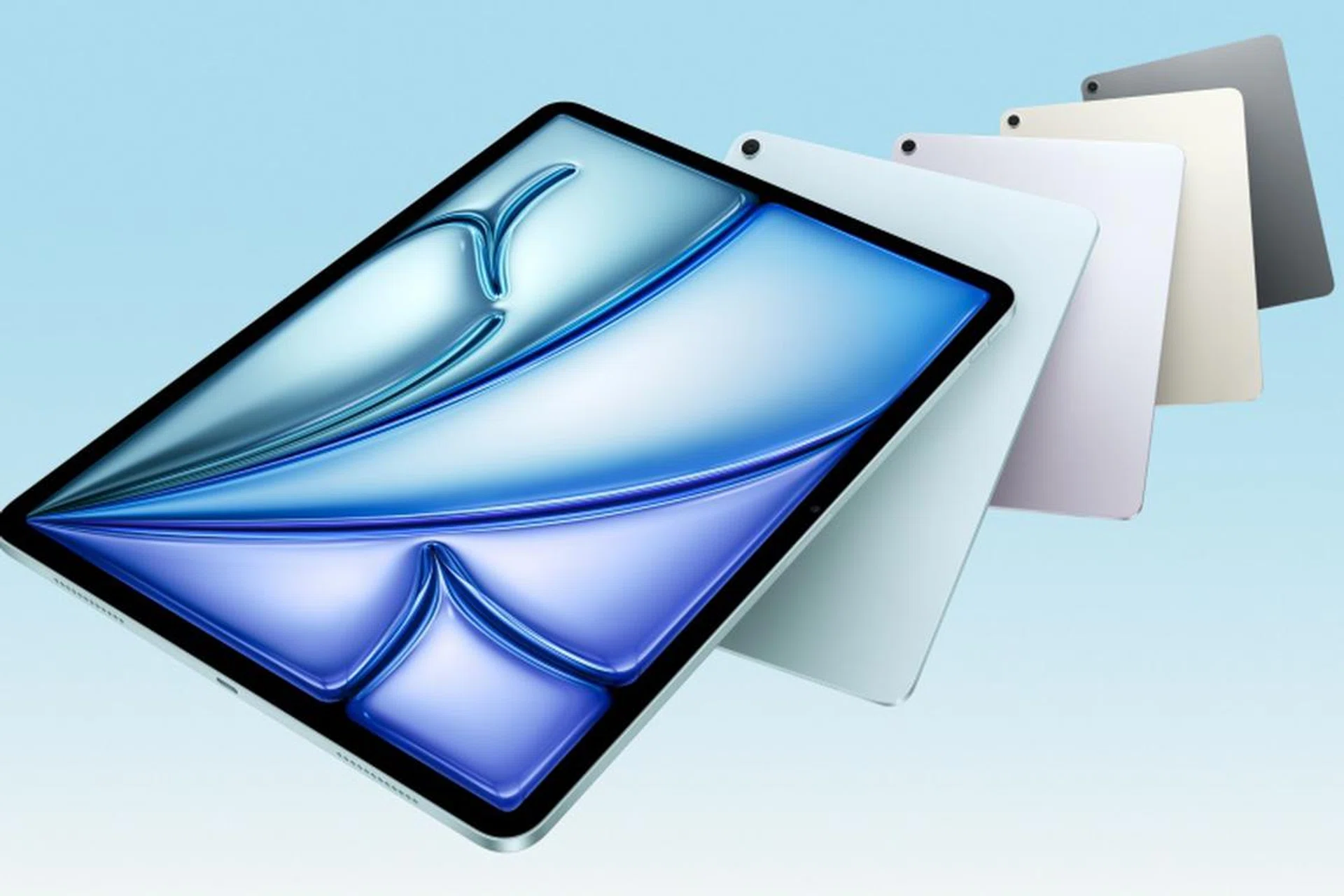 The new Apple iPad Air (M3) is now available for pre-order from S$899. Photo: Apple