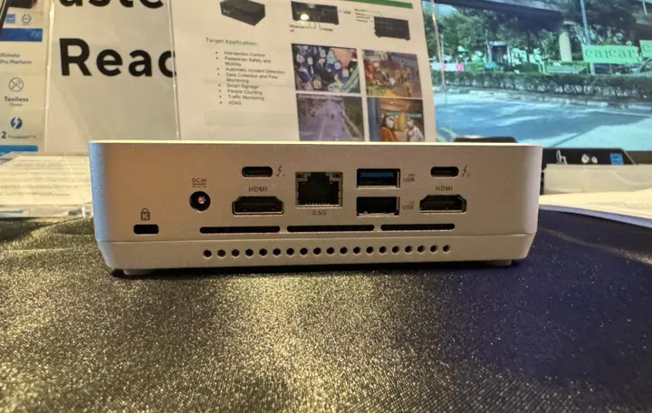 The ASUS NUC 14 Pro+ has an optional larger chassis. 