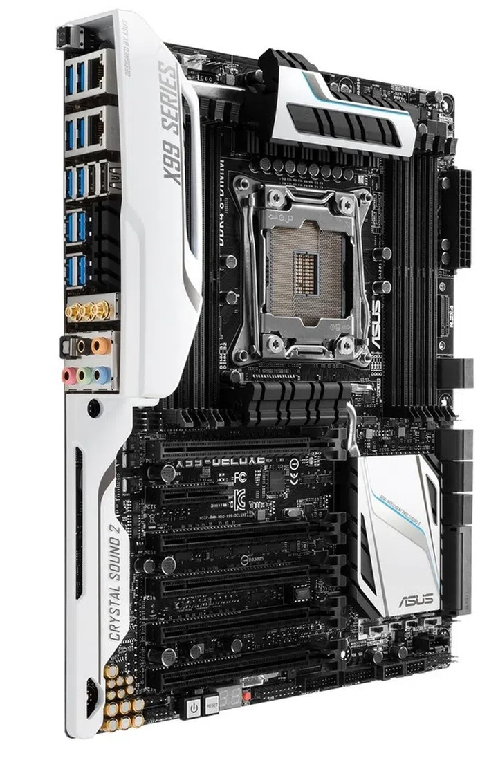 ASUS X99 Deluxe (Image source: ASUS)