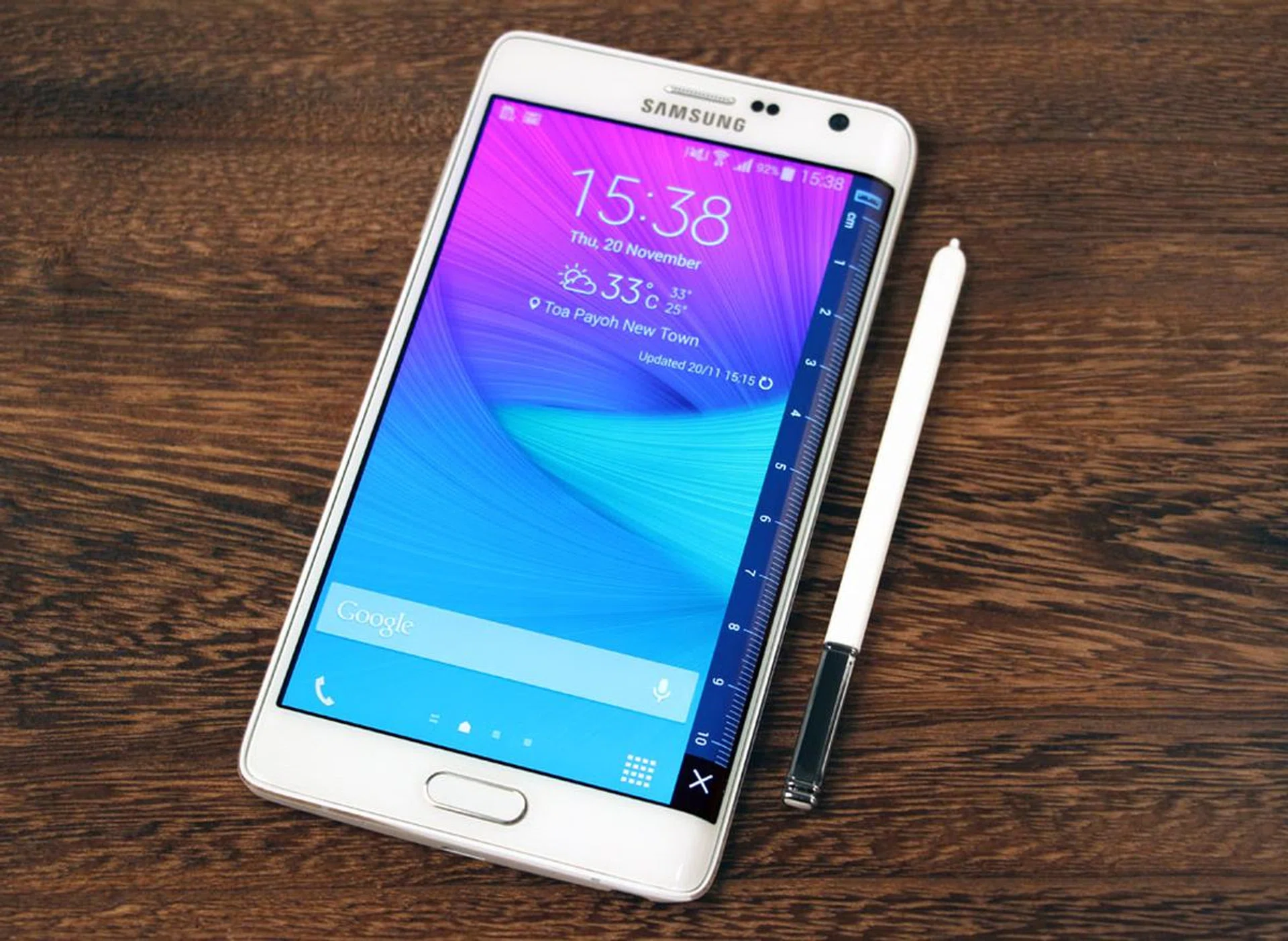 If you've ever wondered how long the S Pen stylus is, we can now reveal that it's just over 10cm.