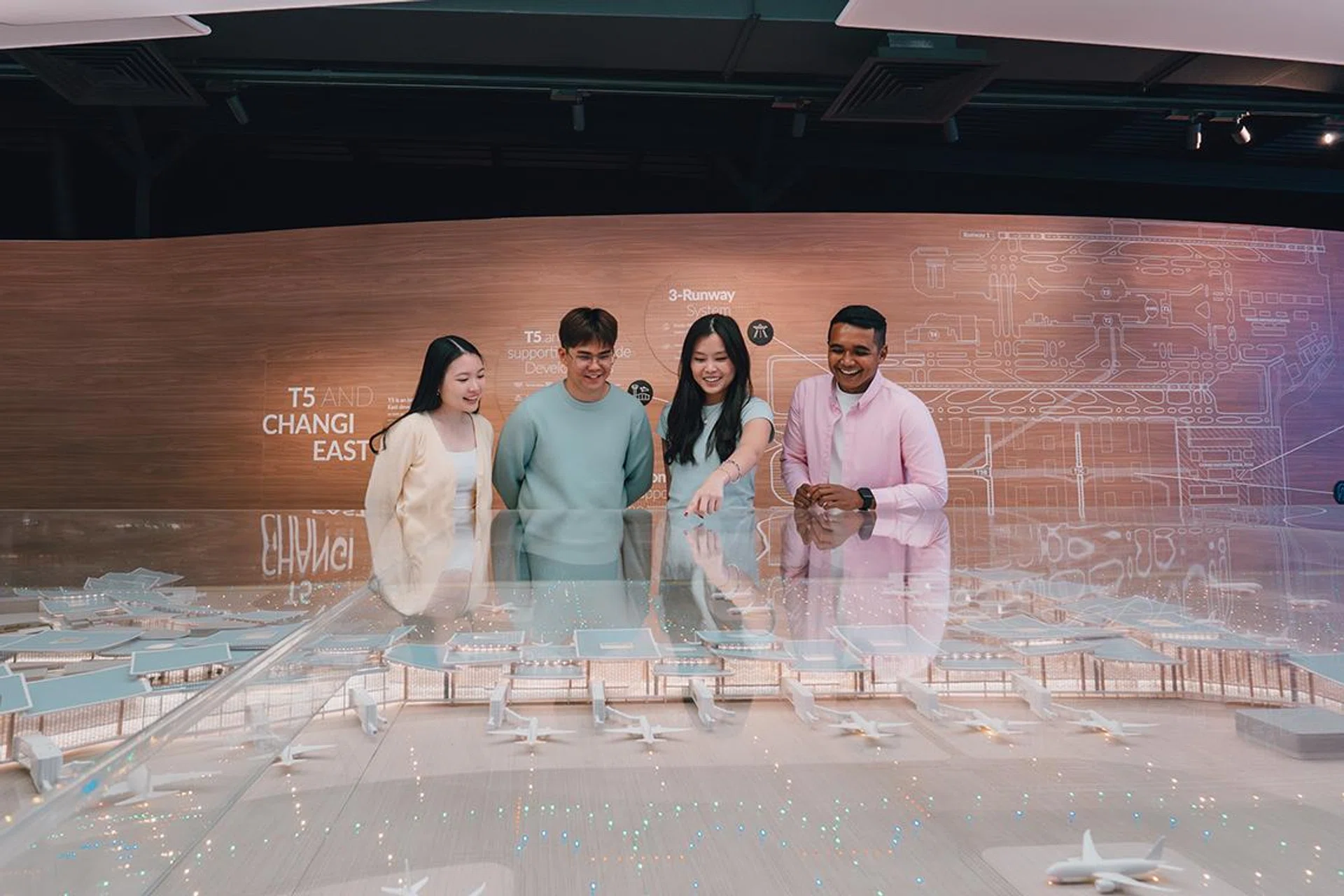 Scale model at T5 In the Making.