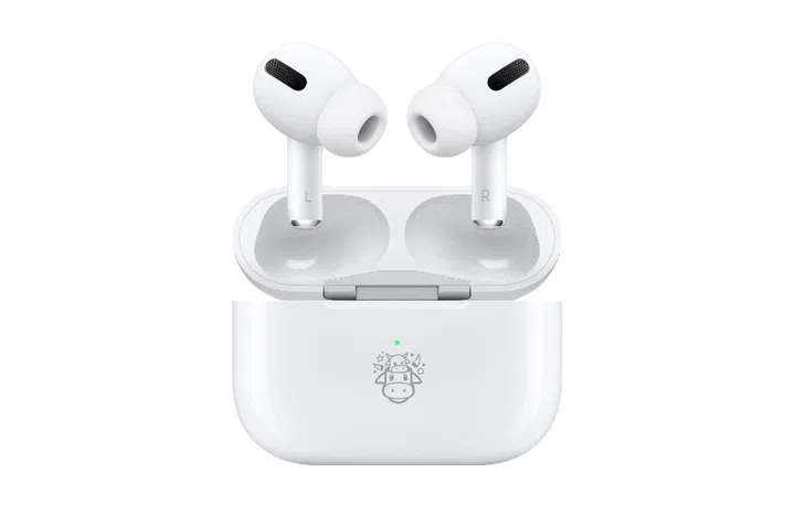Year of the Ox limited edition AirPods Pro. (Image source: Apple)