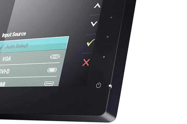 The 27 and 24-inch models sport edge-to-edge cover glass and touch controls.