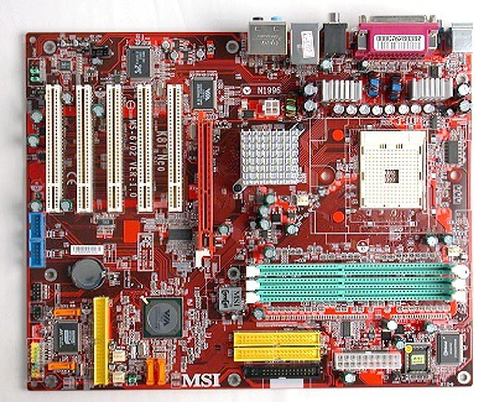 The winner for the VIA K8T800 category was MSI's K8T Neo-FIS2R.