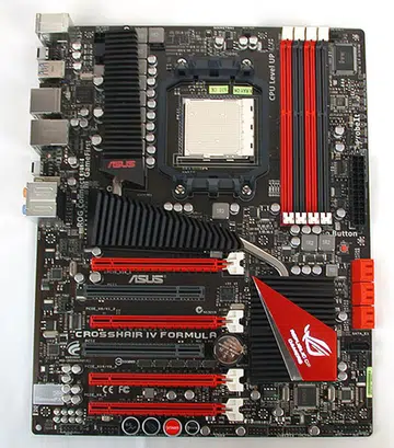 ASUS has gone with a striking red and black motif that fits with its other ROG designs. Expect nothing less than the whole suite of ASUS' ROG technologies.