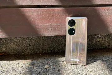 Huawei P50 Pro, gleaming in the afternoon sun.