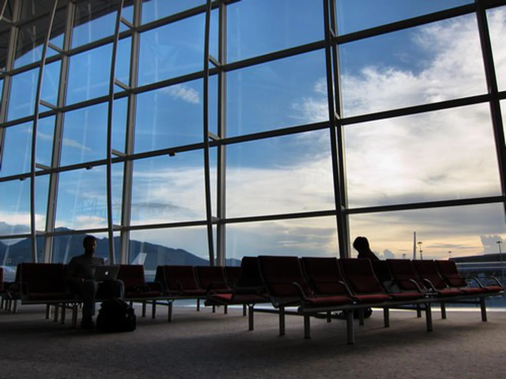 The one clean HDR image we managed to shoot without a tripod, balancing on a chair's armrest.