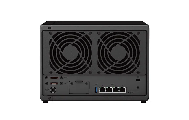 There are multiple network ports for failover and load balancing. 