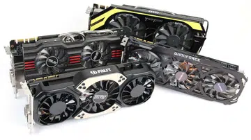 We gathered four custom designed cards from ASUS, Gigabyte, MSI and Palit for your consideration.