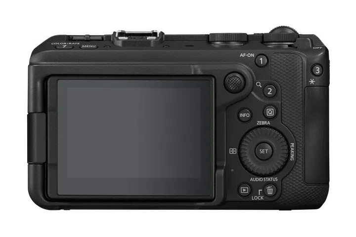 The rear display