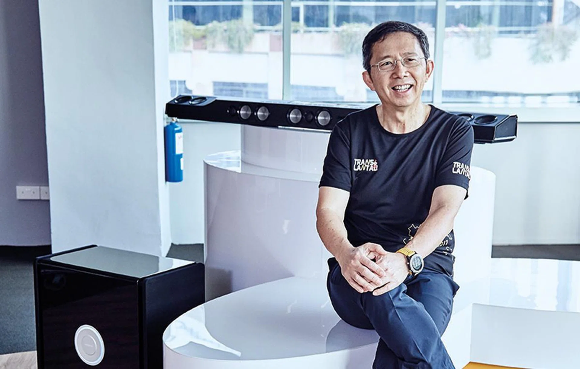 Mr Sim Wong Hoo, founder of Creative Technology.