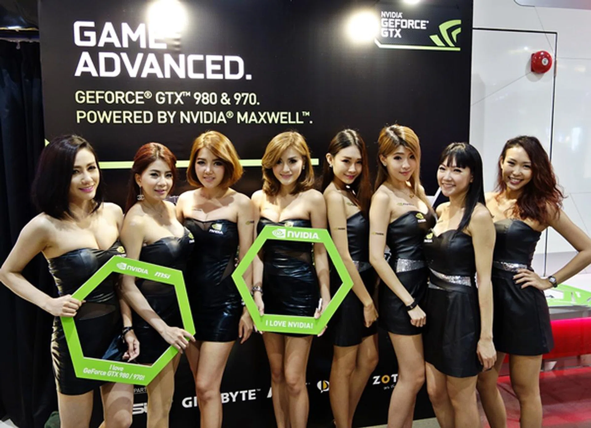 The NVIDIA ladies!