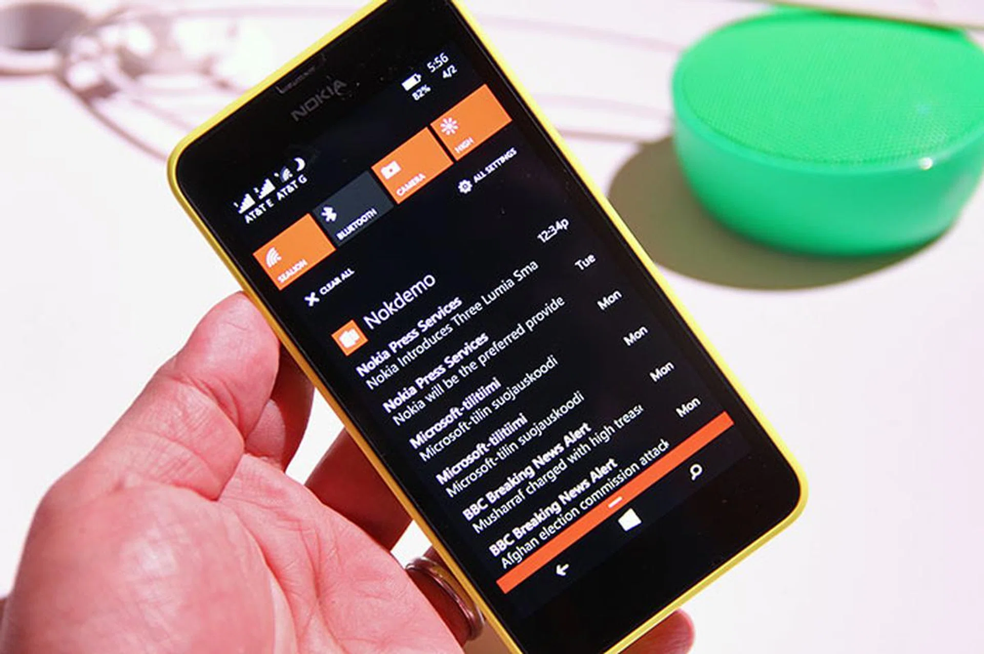Action Center is a notifications and quick actions hub for Windows Phone 8.1 - need we say more?