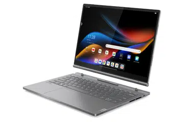 Lenovo unveiled the ThinkBook Plus Gen 5 Hybrid, a detachable notebook that runs both Windows and Android, at CES 2024. Photo: Lenovo