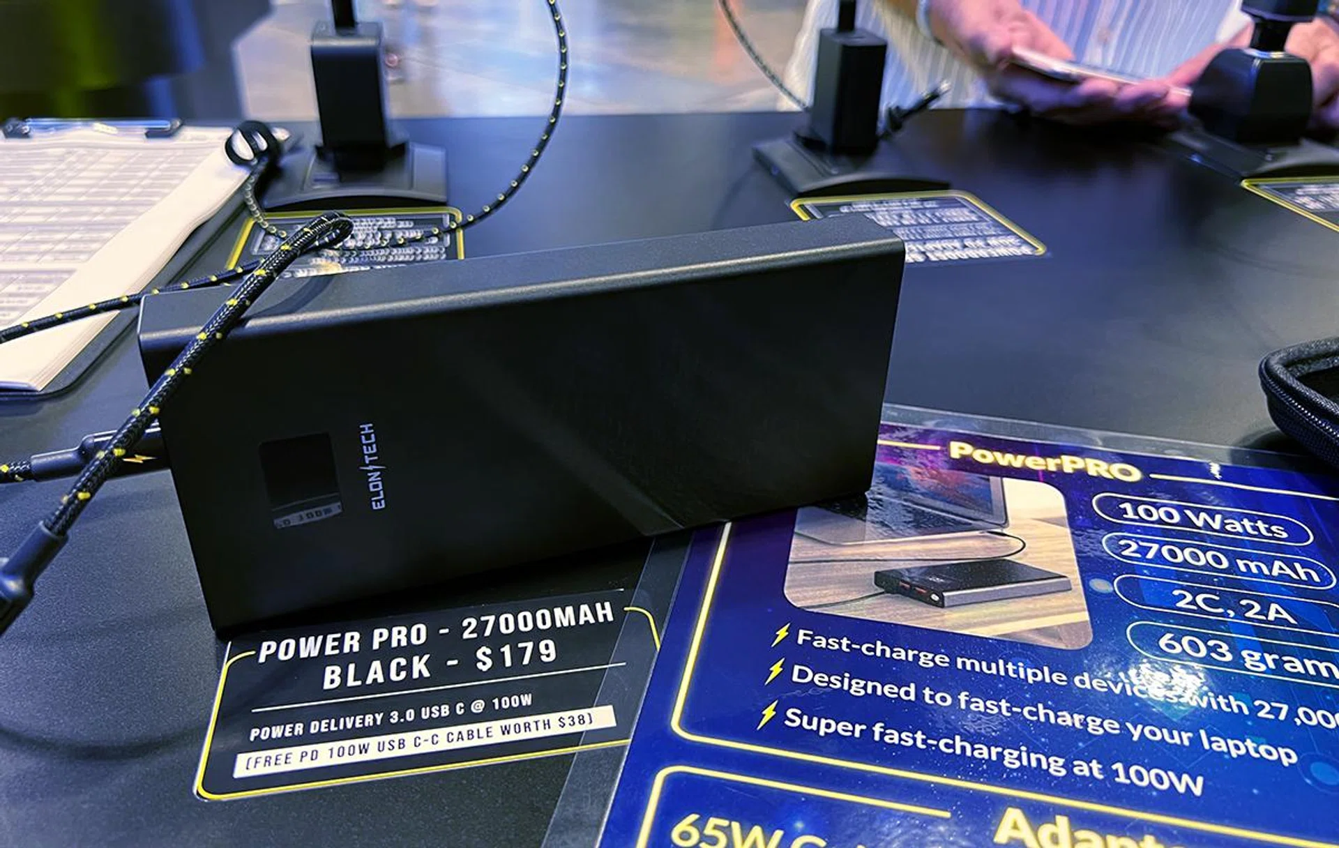 ElonxTech 100W 27,000mAh PowerPro.