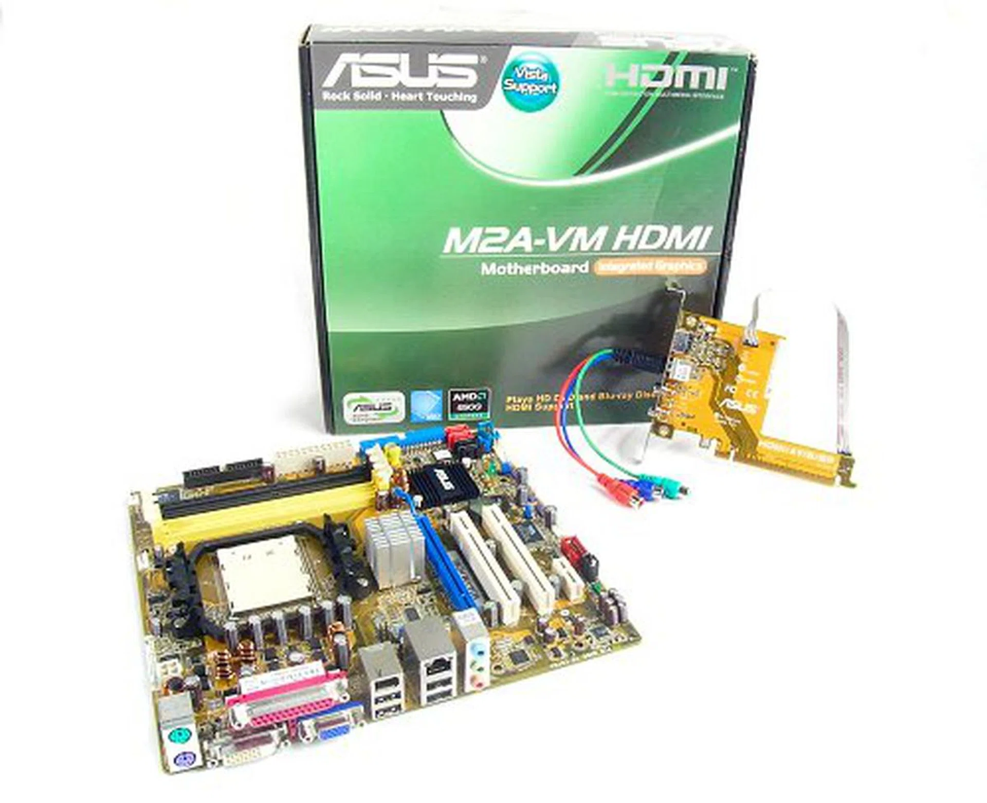 The ASUS M2A-VM HDMI sets the stage for next generation onboard video processing and standards.