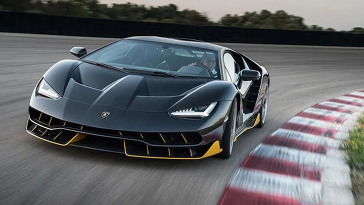 The Lamborghini Centenario lives up to its bombastic name.