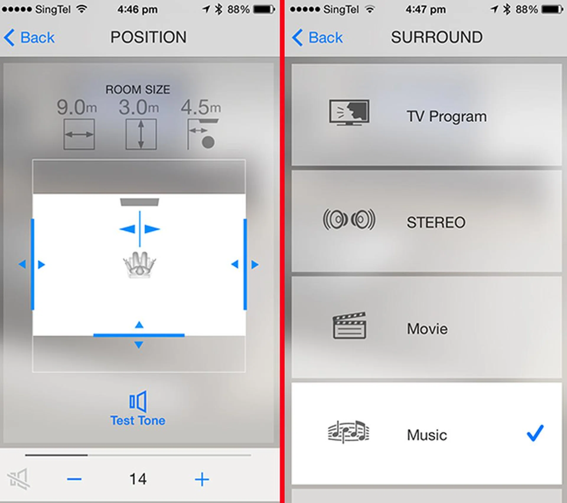 You need the app to optimize and customize the YSP-1400's surround sound capabilities.