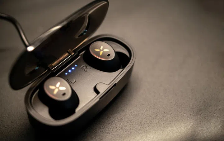 The provided charging case gives you and additional 16 hours of listening time.