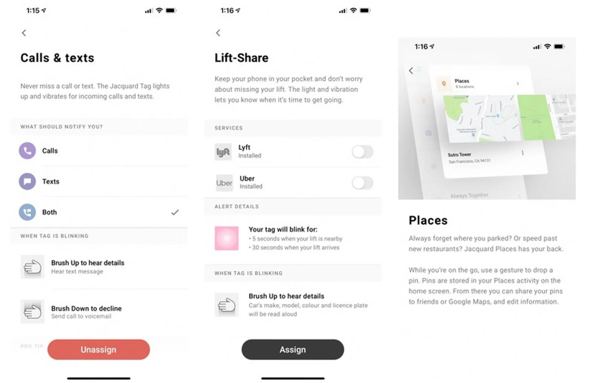App options
