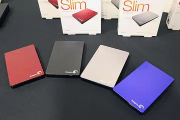 According to Seagate, the Backup Plus Slim is presently the thinnest 2TB portable external hard disk drive in the market.