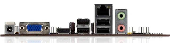 The APC features a HDMI port, D-Sub port, four USB 2.0 ports and a microSD card slot that is located next to the audio jacks. (Source: Geek.com)