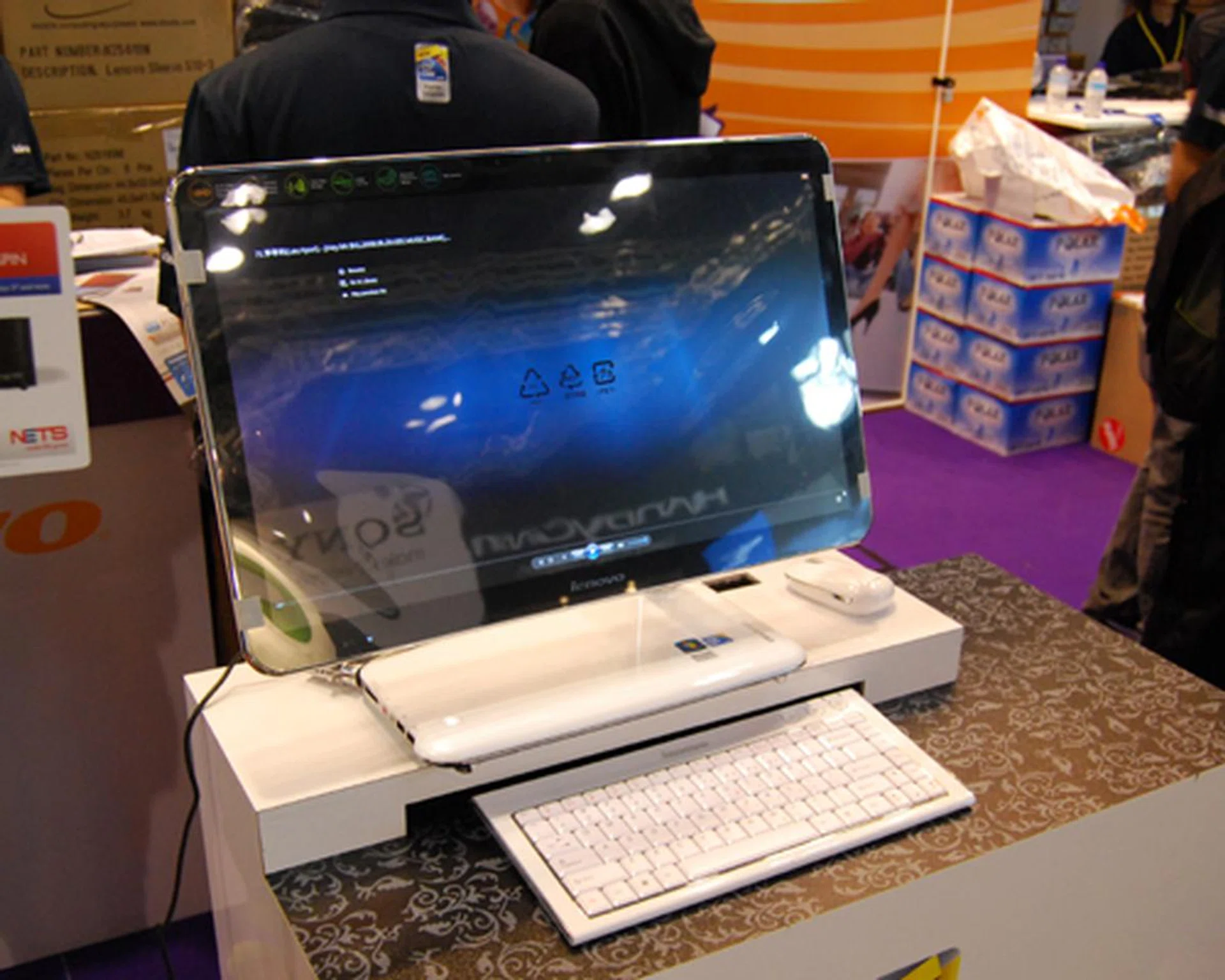 For some fuss-free computing in a space saving form factor, get the integrated Lenovo IdeaCentre A300, priced at $1,599 (usual price $1,899). Armed with an Intel Core 2 Duo processor (2.2GHz), 4GB DDR3 RAM and a 500GB SATA HDD, the IdeaCentre A300 comes with a 21.5-inch screen and will be bundled with a multi-burner drive worth $149.