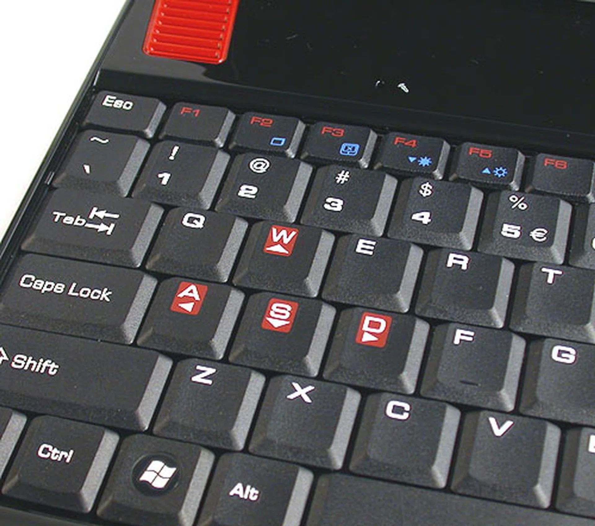 Like some other gaming notebooks we have seen, some of the keys like W, A, S and D are distinctly marked, since these are the ones used in most FPS games.