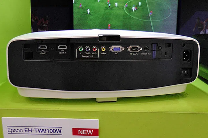 Suffice to say, there's no shortage of connections on the EH-TW9100W.