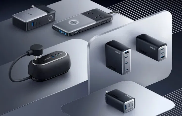 Anker's new lineup of GaNPrime chargers.