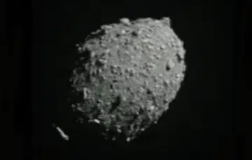 Dimorphos asteroid (Image source: NASA)