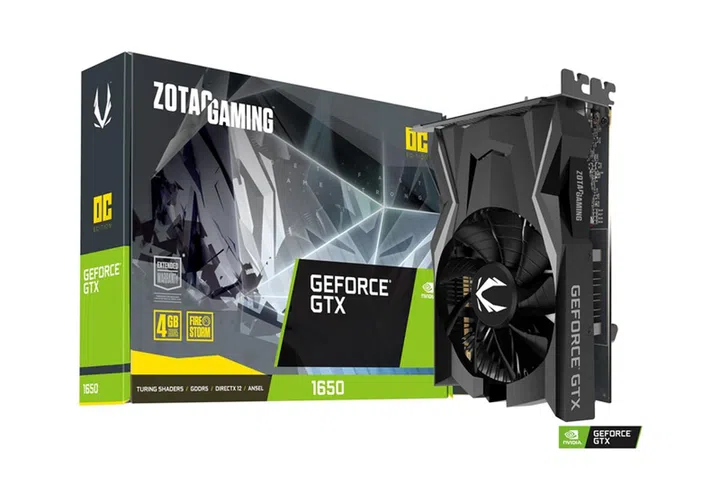  Zotac Gaming GeForce GTX 1650 OC (Image source: Zotac)