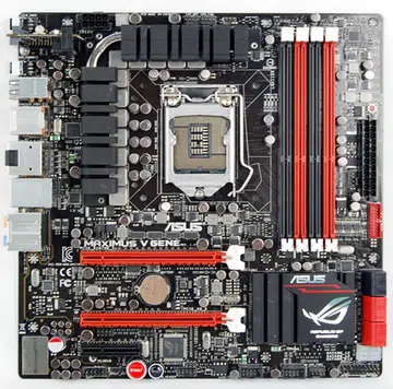 This microATX powerhouse features the new Intel Z77 chipset, which supports Intel's latest LGA1155 CPUs. With official PCIe Gen 3 support courtesy of the new processors, the board has other exclusive features like Extreme Engine DIGI+ II power control design, SupremeFX III gaming audio, Intel Ethernet with ROG GameFirst software and the newly added mPCIe Combo card.