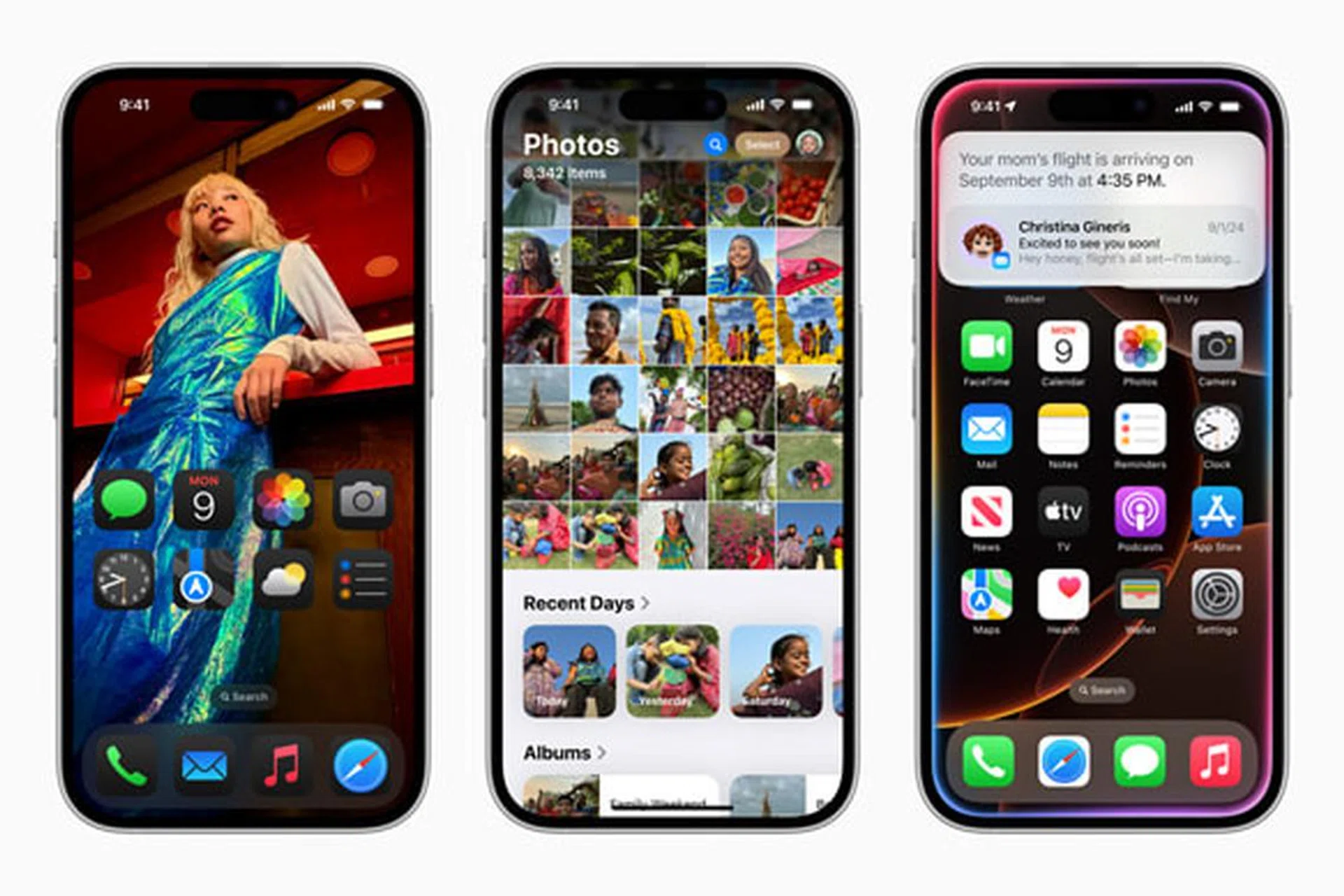 iOS 18. Image: Apple.